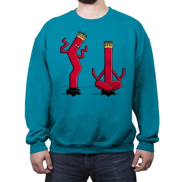 Air Control - Crew Neck Sweatshirt Crew Neck Sweatshirt RIPT Apparel Small / Antique Sapphire