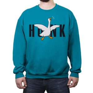 Air Goose  - Crew Neck Sweatshirt Crew Neck Sweatshirt RIPT Apparel Small / Antique Sapphire