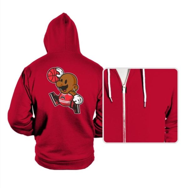 Air Mario  - Hoodies Hoodies RIPT Apparel Small / Red