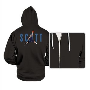 Air Scott - Hoodies Hoodies RIPT Apparel Small / Black