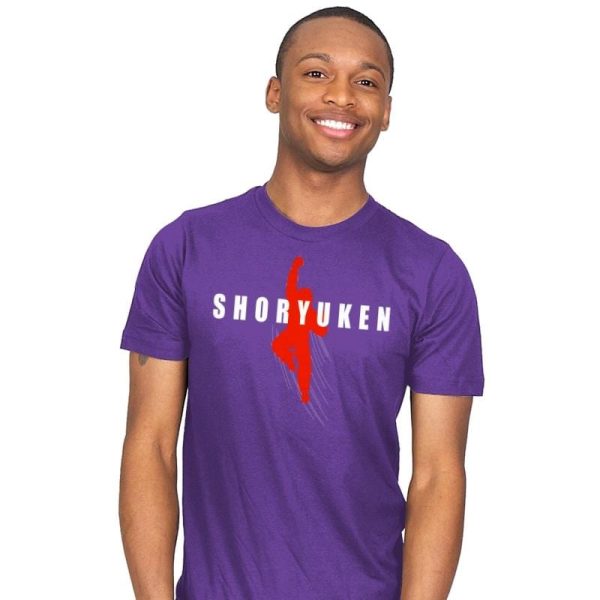 Air Shoryuken - Mens T-Shirts RIPT Apparel Small / Purple