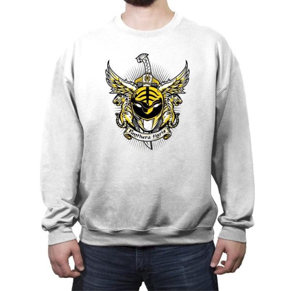 Albus Panthera Tigris - Zordwarts - Crew Neck Sweatshirt Crew Neck Sweatshirt RIPT Apparel