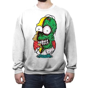 Alexis Salvador - Crew Neck Sweatshirt Crew Neck Sweatshirt RIPT Apparel Small / White