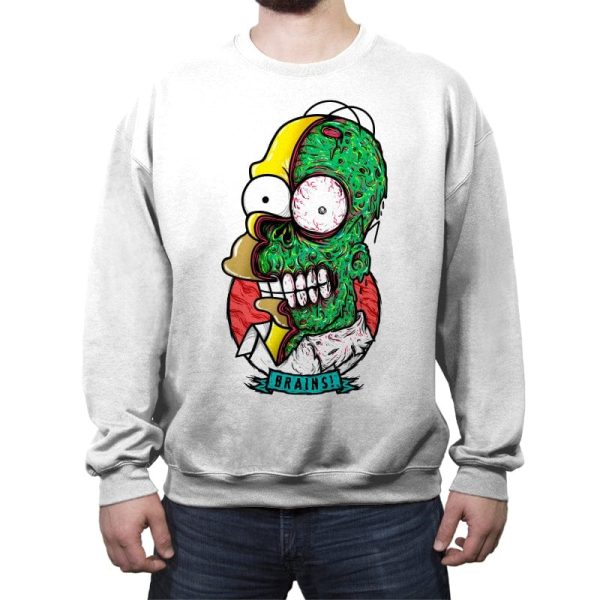 Alexis Salvador - Crew Neck Sweatshirt Crew Neck Sweatshirt RIPT Apparel Small / White