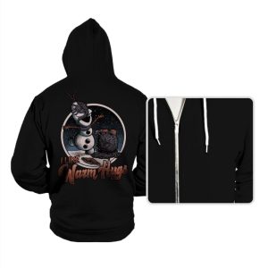 Alien Hugs - Hoodies Hoodies RIPT Apparel Small / Black