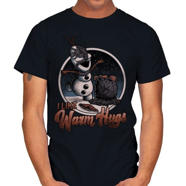 Alien Hugs - Mens T-Shirts RIPT Apparel Small / Black