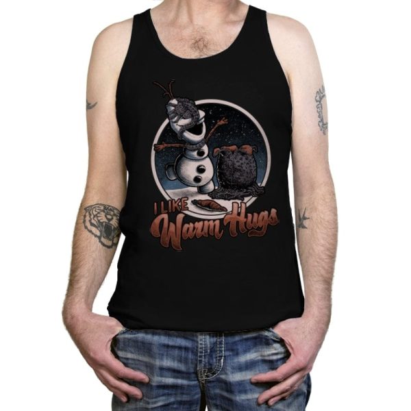 Alien Hugs - Tanktop Tanktop RIPT Apparel X-Small / Black