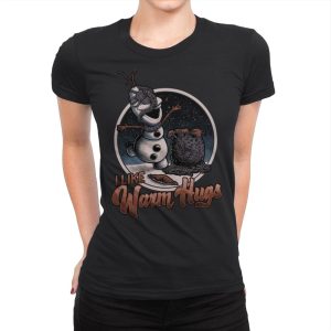 Alien Hugs - Womens Premium T-Shirts RIPT Apparel Small / Black