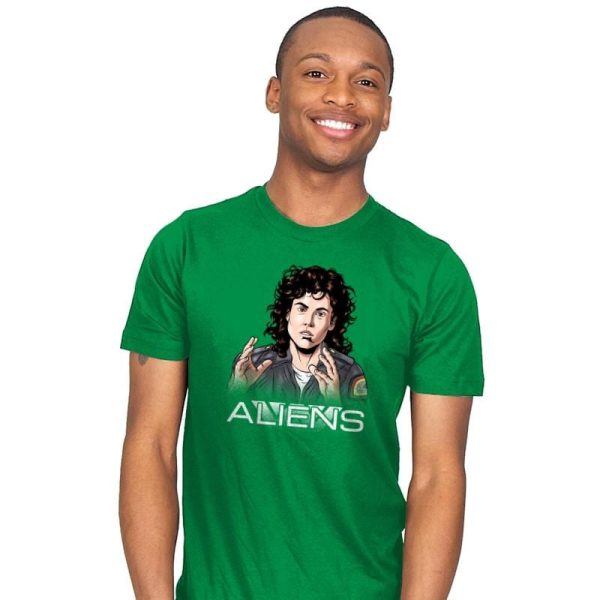 Aliens - Extraterrestrial Tees - Mens T-Shirts RIPT Apparel Small / Kelly