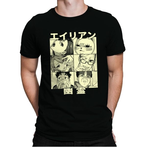 Aliens Ghosts - Mens Premium T-Shirts RIPT Apparel Small / Black