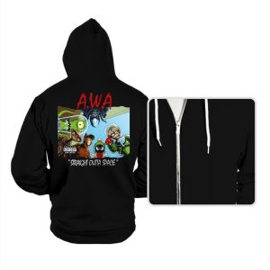 Aliens With Attitude - Hoodies Hoodies RIPT Apparel Small / Black