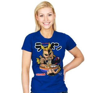 All Might Ramen - Womens T-Shirts RIPT Apparel