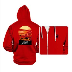 All the Way - Hoodies Hoodies RIPT Apparel