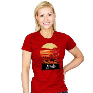 All the Way - Womens T-Shirts RIPT Apparel
