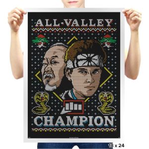 All Valley Champion COD Holiday Sweater - Prints Posters RIPT Apparel