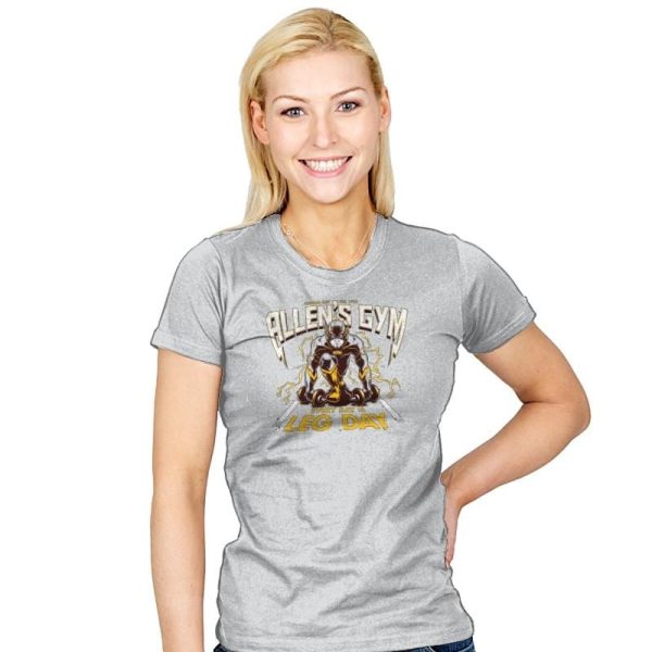 Allen's Gym Exclusive - Womens T-Shirts RIPT Apparel Small / Silver