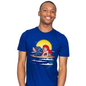 Aloha Mermaid - Best Seller - Mens T-Shirts RIPT Apparel