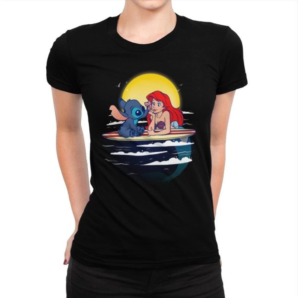 Aloha Mermaid - Best Seller - Womens Premium T-Shirts RIPT Apparel Small / Indigo