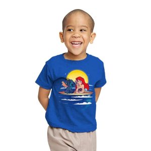 Aloha Mermaid - Best Seller - Youth T-Shirts RIPT Apparel