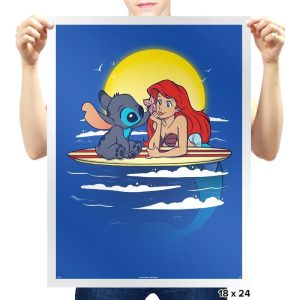 Aloha Mermaid - Prints Posters RIPT Apparel