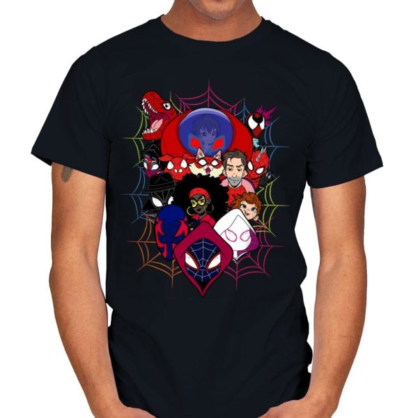 Along Came a Spiderverse - Mens T-Shirts RIPT Apparel Small / Black