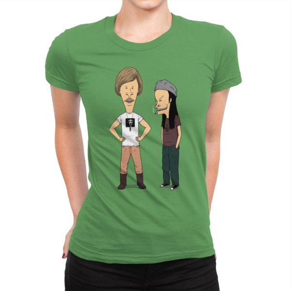 Alright and High - Womens Premium T-Shirts RIPT Apparel Small / Kelly