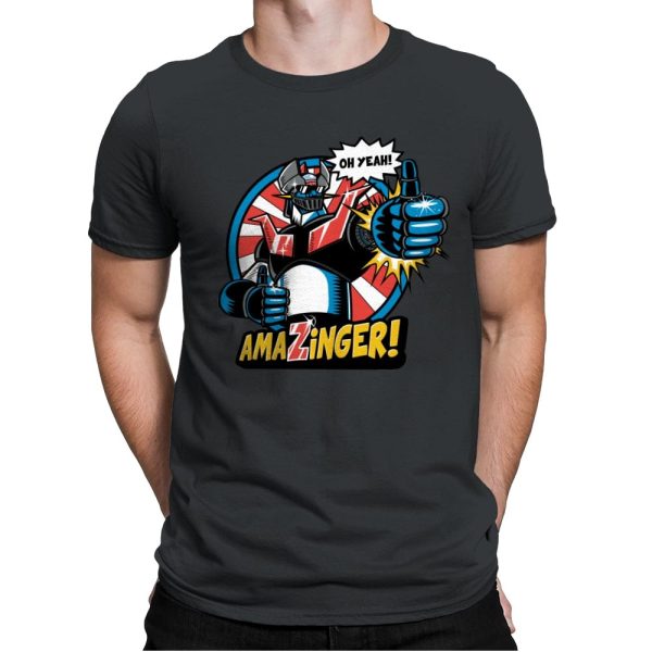 Amazinger - Mens Premium T-Shirts RIPT Apparel Small / Heavy Metal