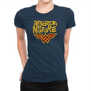 Amazon By Nature Exclusive - Wonderful Justice - Womens Premium T-Shirts RIPT Apparel Small / Midnight Navy
