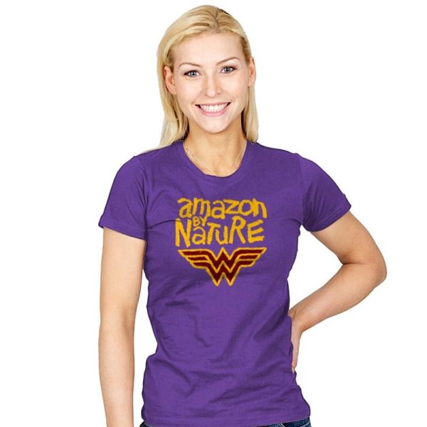 Amazon By Nature Exclusive - Wonderful Justice - Womens T-Shirts RIPT Apparel Small / Purple