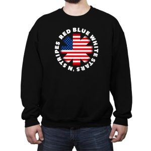 America Pepper - Star-Spangled - Crew Neck Sweatshirt Crew Neck Sweatshirt RIPT Apparel