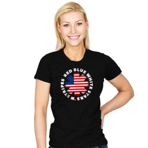 America Pepper - Star-Spangled - Womens T-Shirts RIPT Apparel