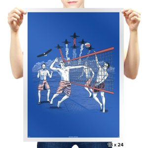 American Beach Volleyball Exclusive - Star-Spangled - Prints Posters RIPT Apparel