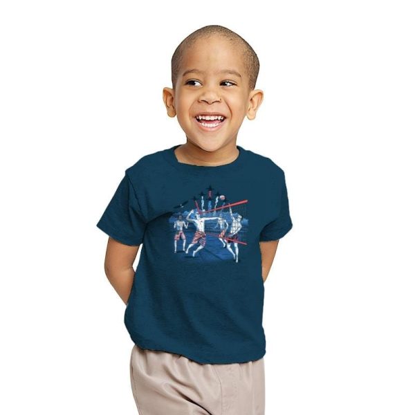American Beach Volleyball Exclusive - Star-Spangled - Youth T-Shirts RIPT Apparel X-small / Indigo