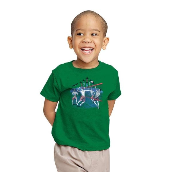 American Beach Volleyball Exclusive - Star-Spangled - Youth T-Shirts RIPT Apparel X-small / Kelly