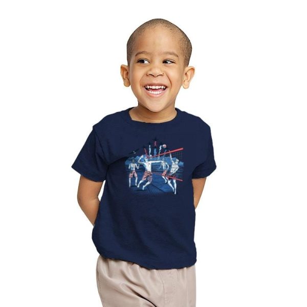 American Beach Volleyball Exclusive - Star-Spangled - Youth T-Shirts RIPT Apparel X-small / Navy