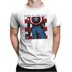 Americas Ass - Mens Premium T-Shirts RIPT Apparel Small / White