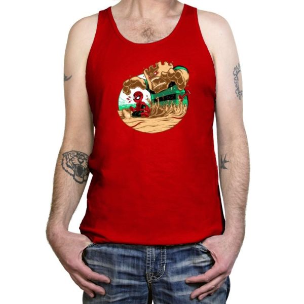 An Amazing Sand Castle - 80s Blaarg - Tanktop Tanktop RIPT Apparel
