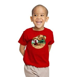 An Amazing Sand Castle - 80s Blaarg - Youth T-Shirts RIPT Apparel