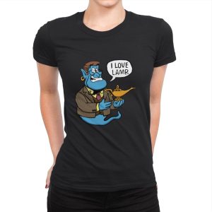Anchor Genie - Womens Premium T-Shirts RIPT Apparel Small / Black