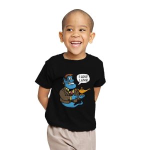 Anchor Genie - Youth T-Shirts RIPT Apparel X-small / Black