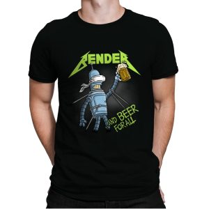 And Beer for All - Mens Premium T-Shirts RIPT Apparel Small / Black