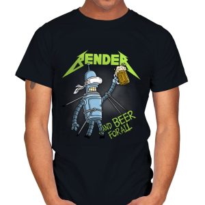 And Beer for All - Mens T-Shirts RIPT Apparel Small / Black