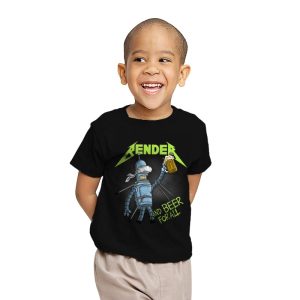 And Beer for All - Youth T-Shirts RIPT Apparel X-small / Black