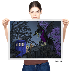 And Now You Shall Deal with Me, O' Doctor - Enchanted Garden - Prints Posters RIPT Apparel