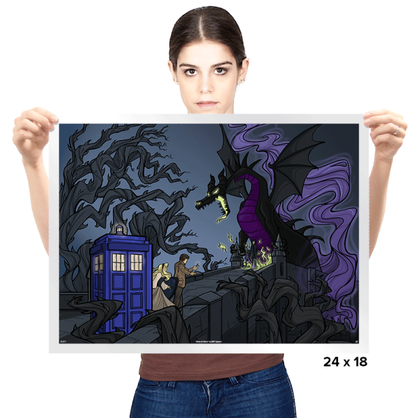 And Now You Shall Deal with Me, O' Doctor - Enchanted Garden - Prints Posters RIPT Apparel