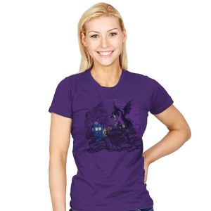 And Now You Shall Deal with Me, O' Doctor - Enchanted Garden - Womens T-Shirts RIPT Apparel