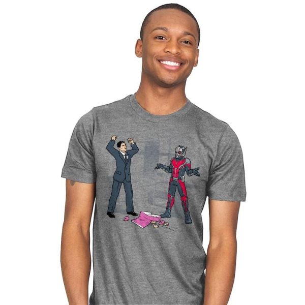 And That's How You Get Ants, Man Exclusive - Mens T-Shirts RIPT Apparel Small / Heather