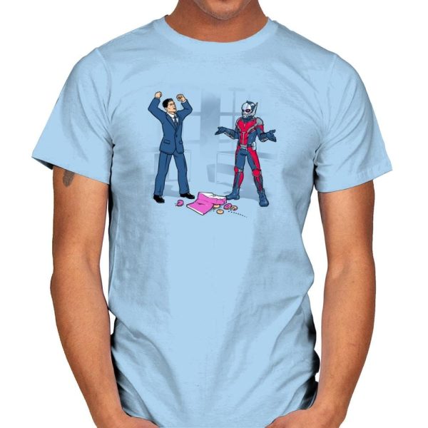 And That's How You Get Ants, Man Exclusive - Mens T-Shirts RIPT Apparel Small / Light Blue
