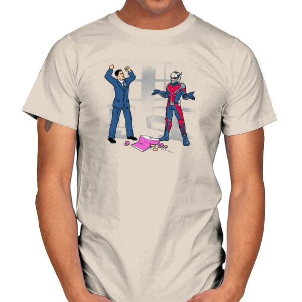 And That's How You Get Ants, Man Exclusive - Mens T-Shirts RIPT Apparel Small / Natural