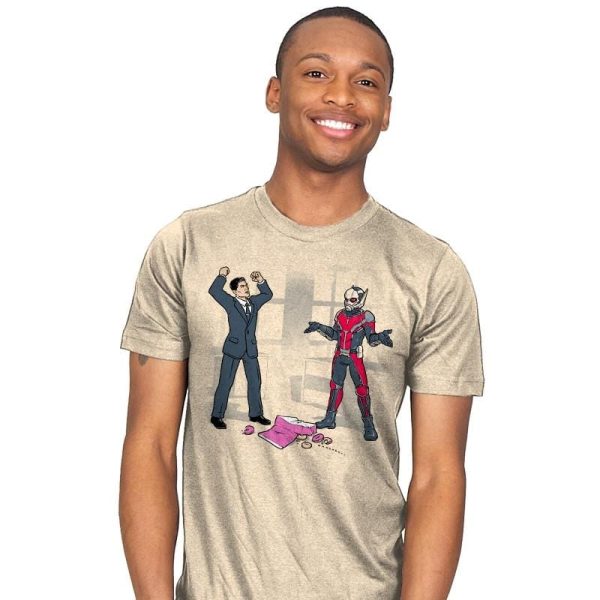 And That's How You Get Ants, Man Exclusive - Mens T-Shirts RIPT Apparel Small / Natural